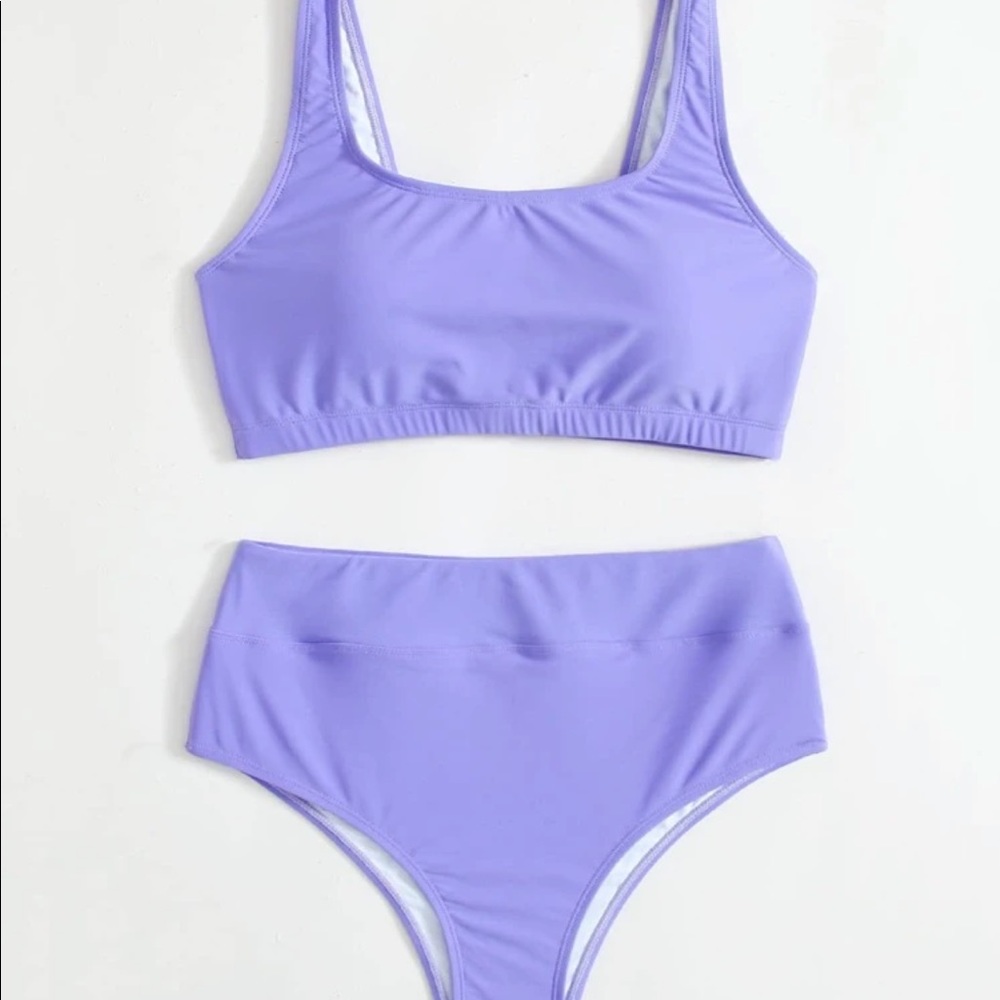 Purple bikini